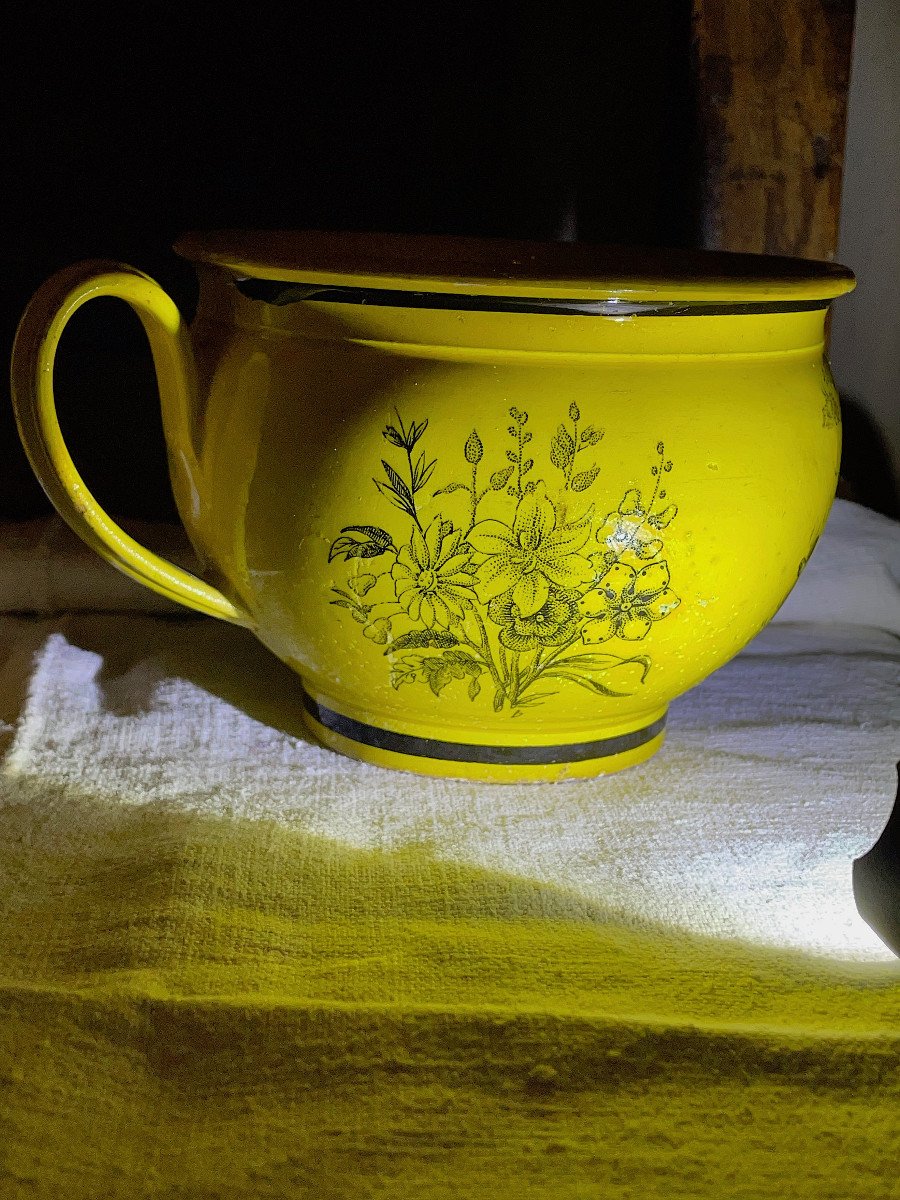 Fine Earthenware Cup From The Lebeuf And Thibault Factory Around 1825.-photo-4