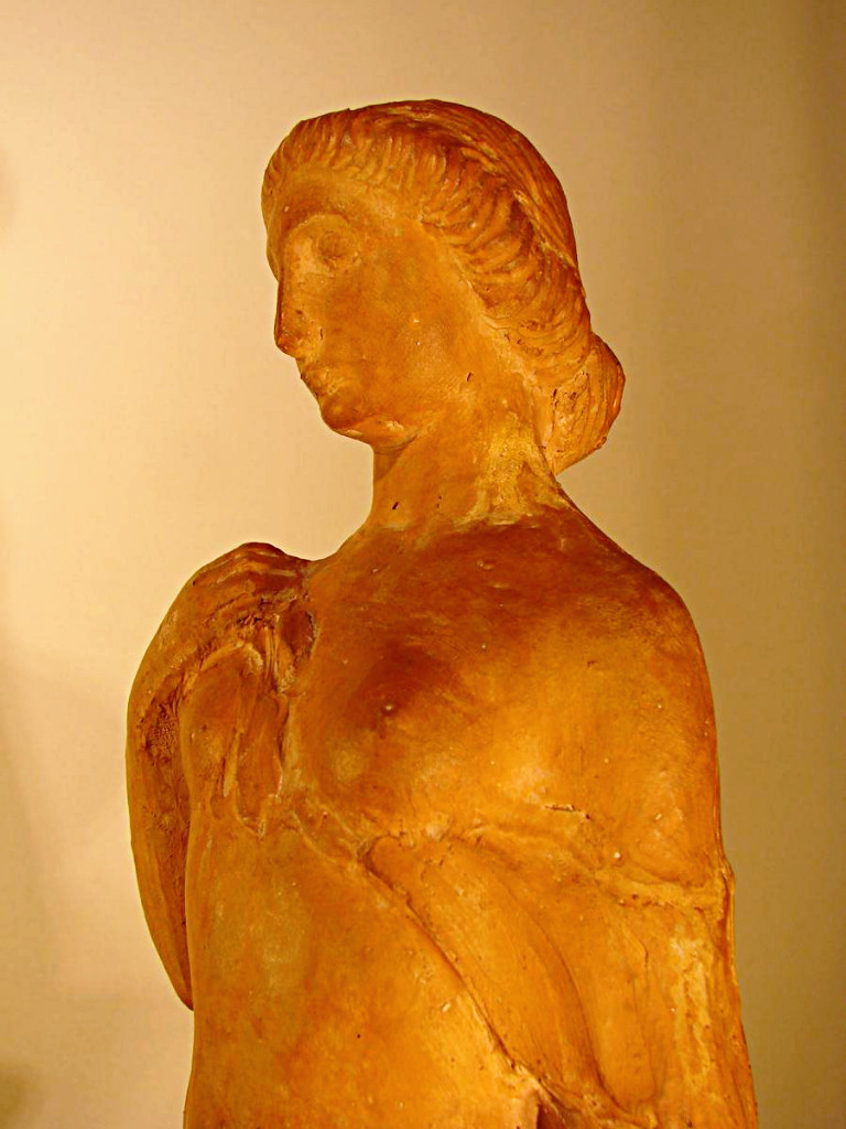 Terre Cuite Originale d'émile Derré-photo-2