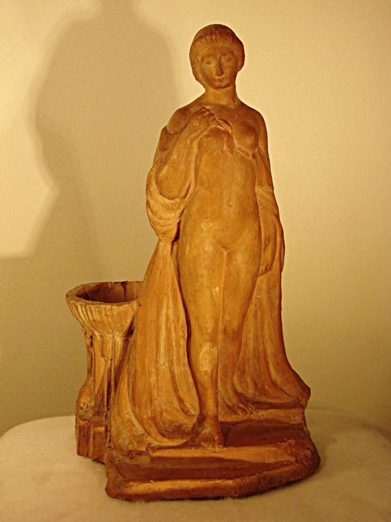 Terracotta Original Of Émile Derré-photo-8