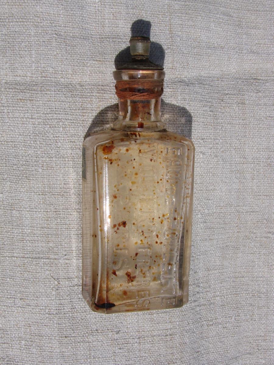 Bottle With Toilet Water Vibert Brothers Late 19 Th-photo-2