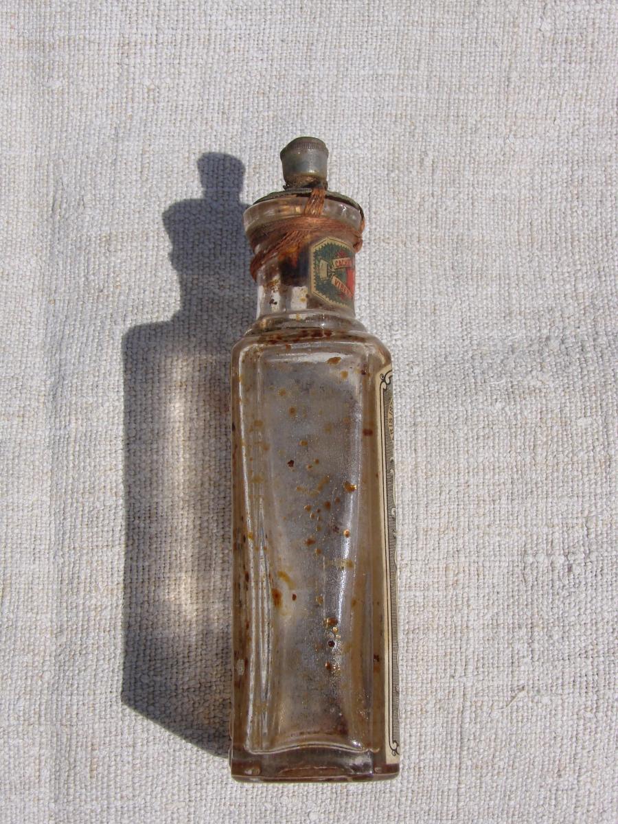 Bottle With Toilet Water Vibert Brothers Late 19 Th-photo-3