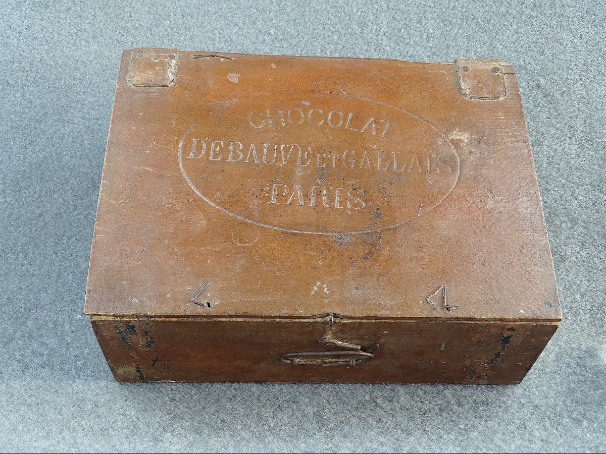 Packing Box Of The King Of Debauve And Gallais Chocolates
