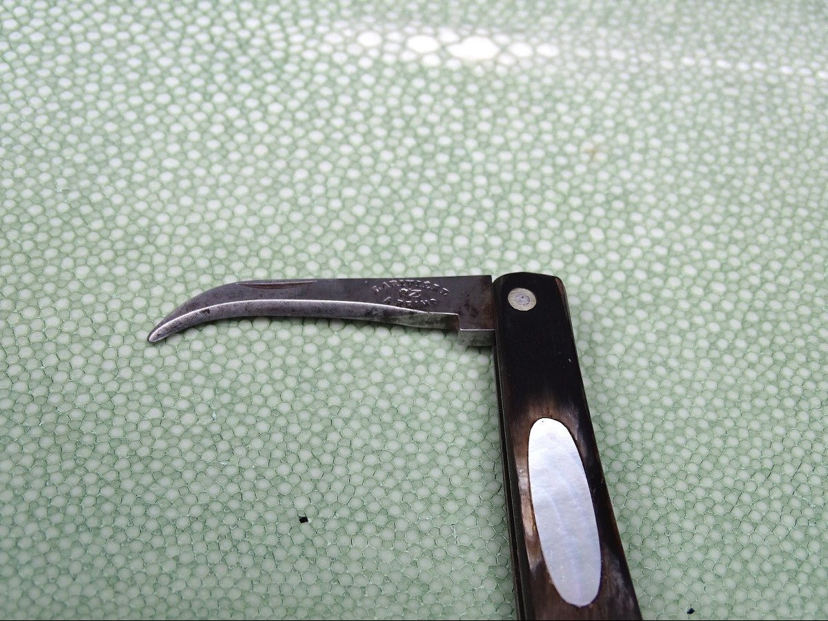 Couteau de caviste rémois du 19 eme.-photo-1