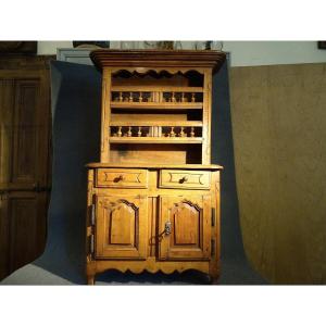 Very Small Dresser In Fruit From The 18th Century