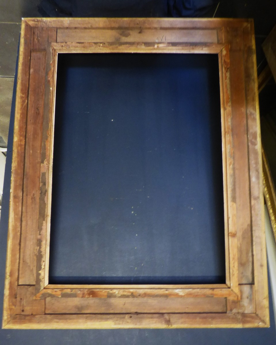 Beautiful And Large 19th Century Frame-photo-1