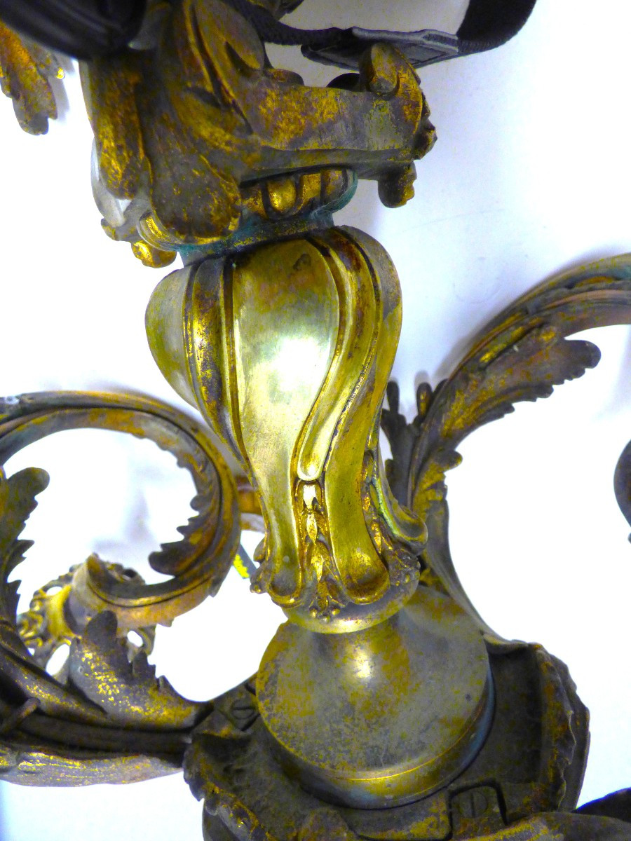 19th Century Baroque Style Chandelier-photo-1