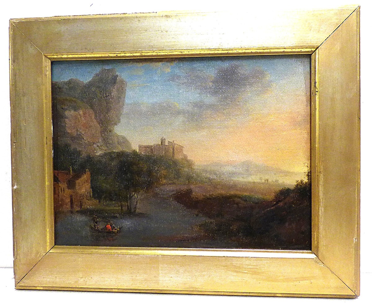 Animated Landscape Painting From The 18th Century