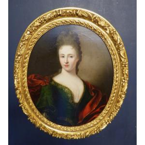 Portrait Of A Lady Of Quality Late 17th Early 18th