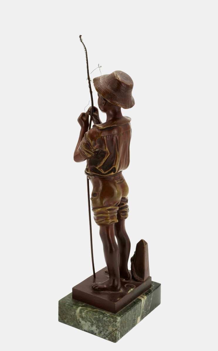 Adolphe Jean Lavergne (1863-1928), Pecheur, C. 1890 / - Full Of Anticipation --photo-2