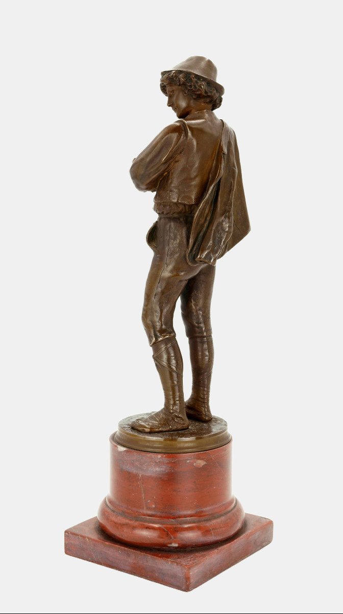 Fritz Heinemann (1864-1932), Jeune Romain, 1892 / - Jeunes Sprezzatura --photo-4