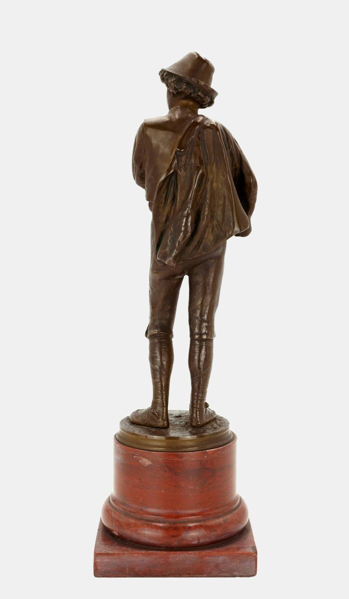 Fritz Heinemann (1864-1932), Jeune Romain, 1892 / - Jeunes Sprezzatura --photo-1