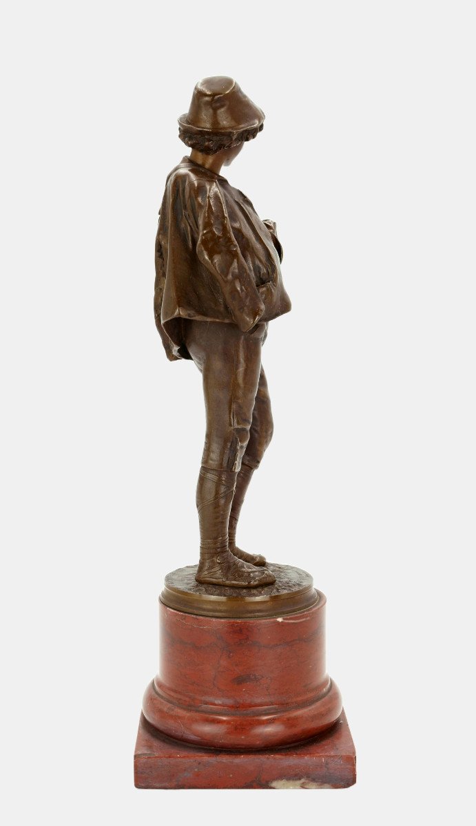 Fritz Heinemann (1864-1932), Jeune Romain, 1892 / - Jeunes Sprezzatura --photo-3