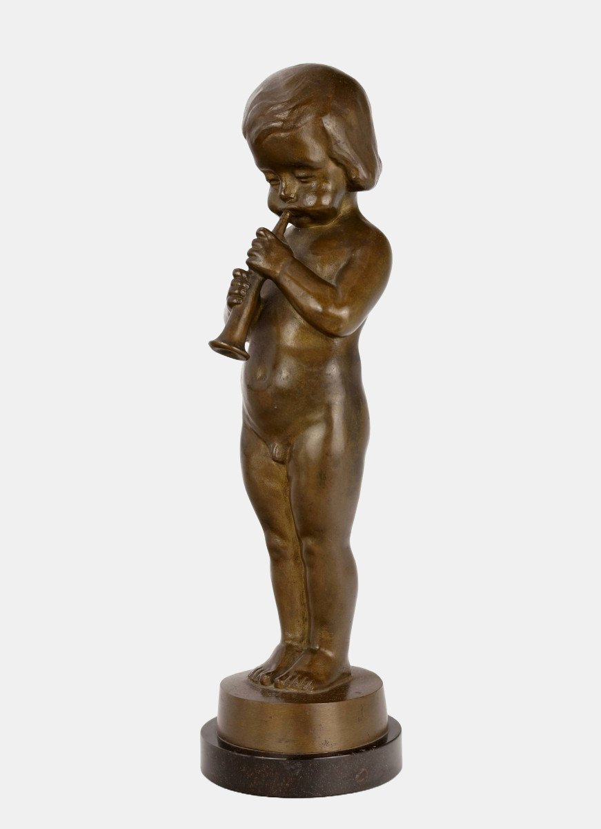 Hans Harders (1875-1955), Boy, Around 1930 / - The Ephemeral Character Of Sounds -