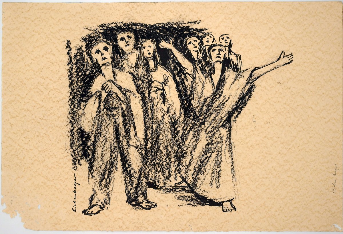Hans Eichenberger (1920-1988), The Revelation, C. 1960-photo-3