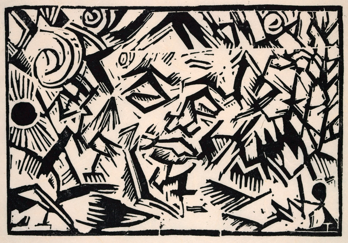 Georg Tappert (1880-1957), Head, 1918 (1964)