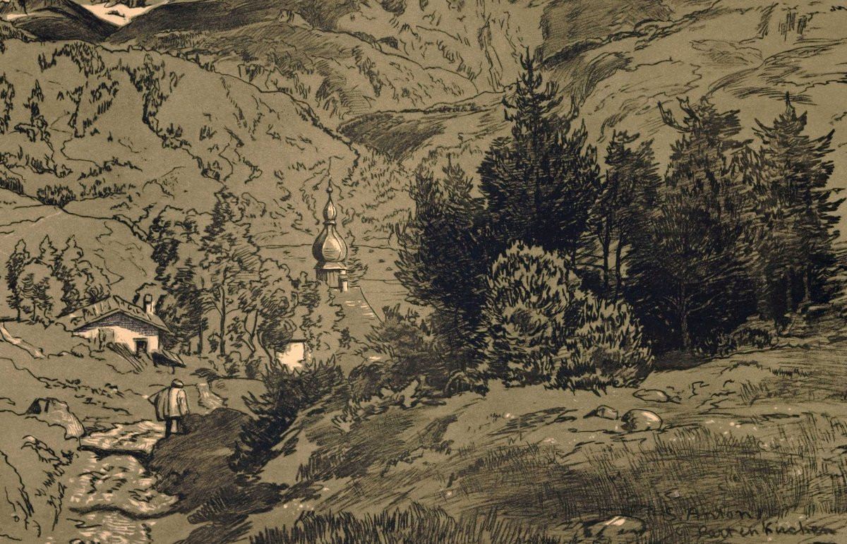 Hans Thoma (1839–1924), Saint Antoine De Patenkirchen, 1895-photo-2