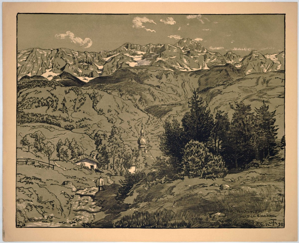 Hans Thoma (1839–1924), Saint Antoine De Patenkirchen, 1895-photo-3