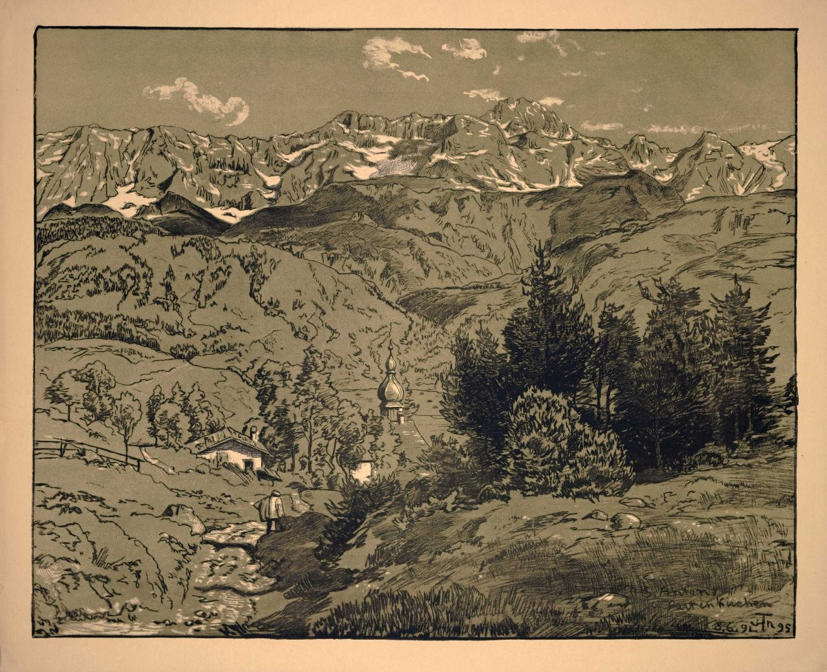 Hans Thoma (1839–1924), Saint Antoine De Patenkirchen, 1895-photo-4