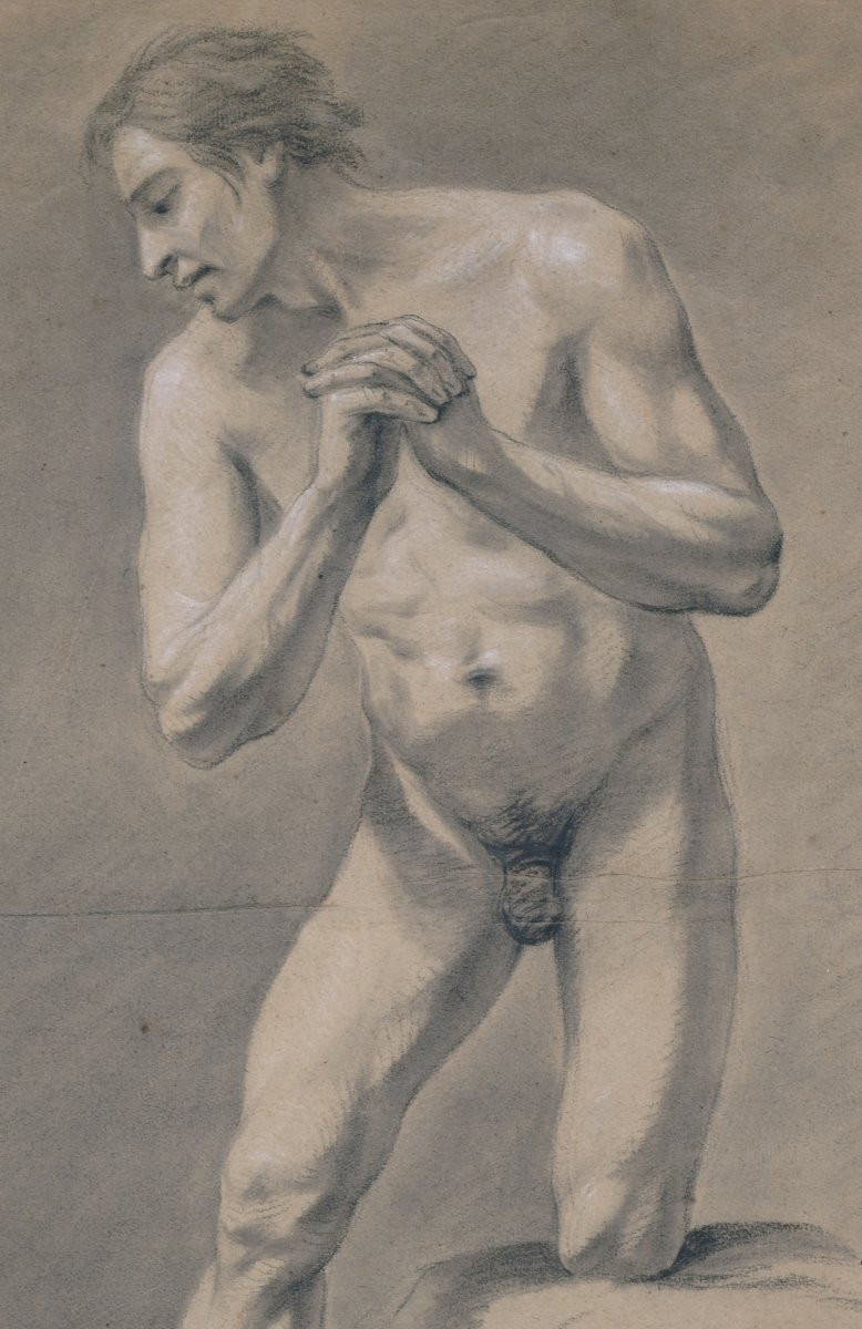 Johann Heinrich Meil (1730–1820), Nu masculin, 1807-photo-2