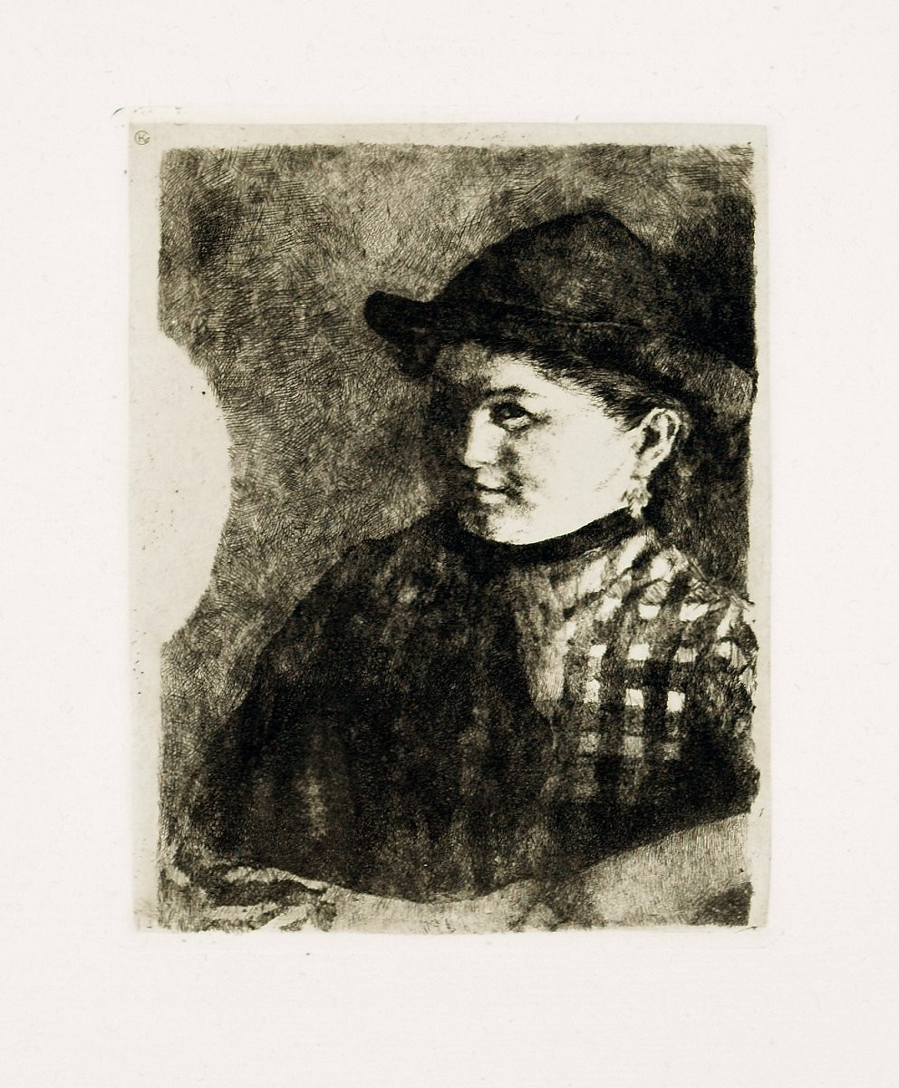 Wilhelm Leibl (1844-1900), Gravures originales, maison d'édition d'art Gurlitt, 1900-photo-4