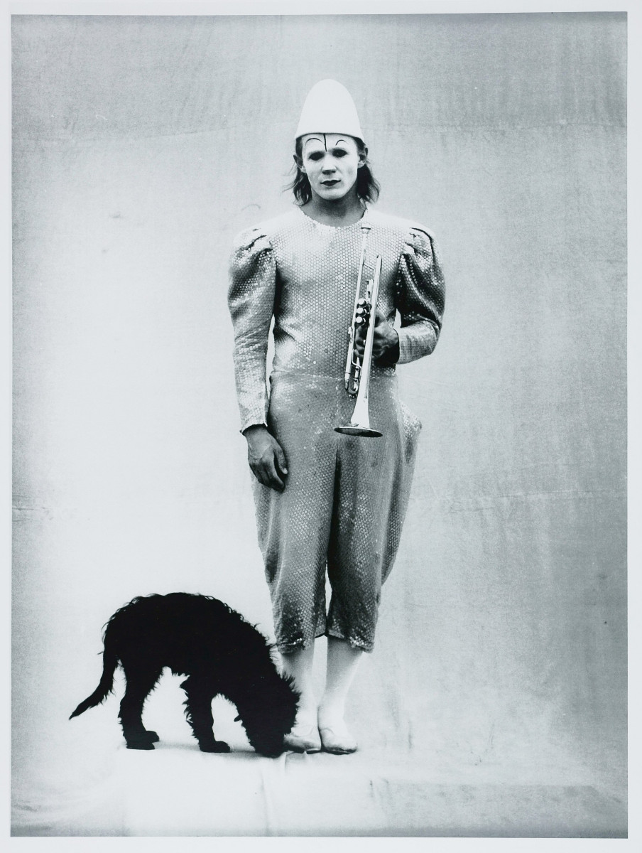 Stefan Moses (1928 - 2018), Pierrot With Dog, Circa 1980