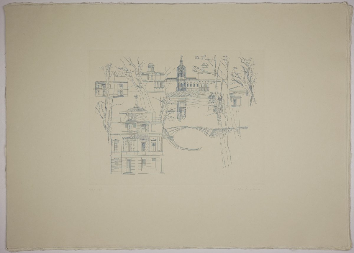 Otto Rohse (1925-2016), Quartiers berlinois. Douze gravures sur cuivre d'Otto Rohse, 1987-photo-1