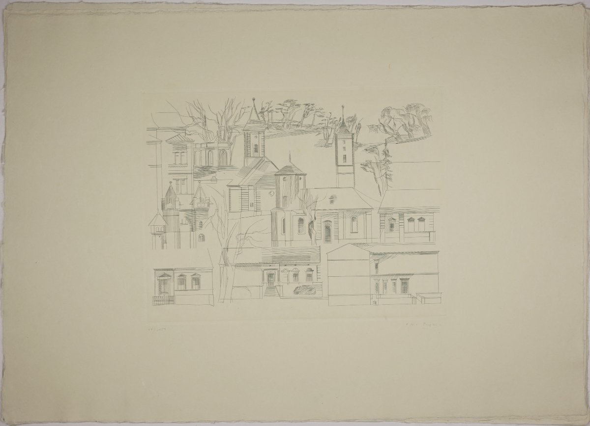 Otto Rohse (1925-2016), Quartiers berlinois. Douze gravures sur cuivre d'Otto Rohse, 1987-photo-4