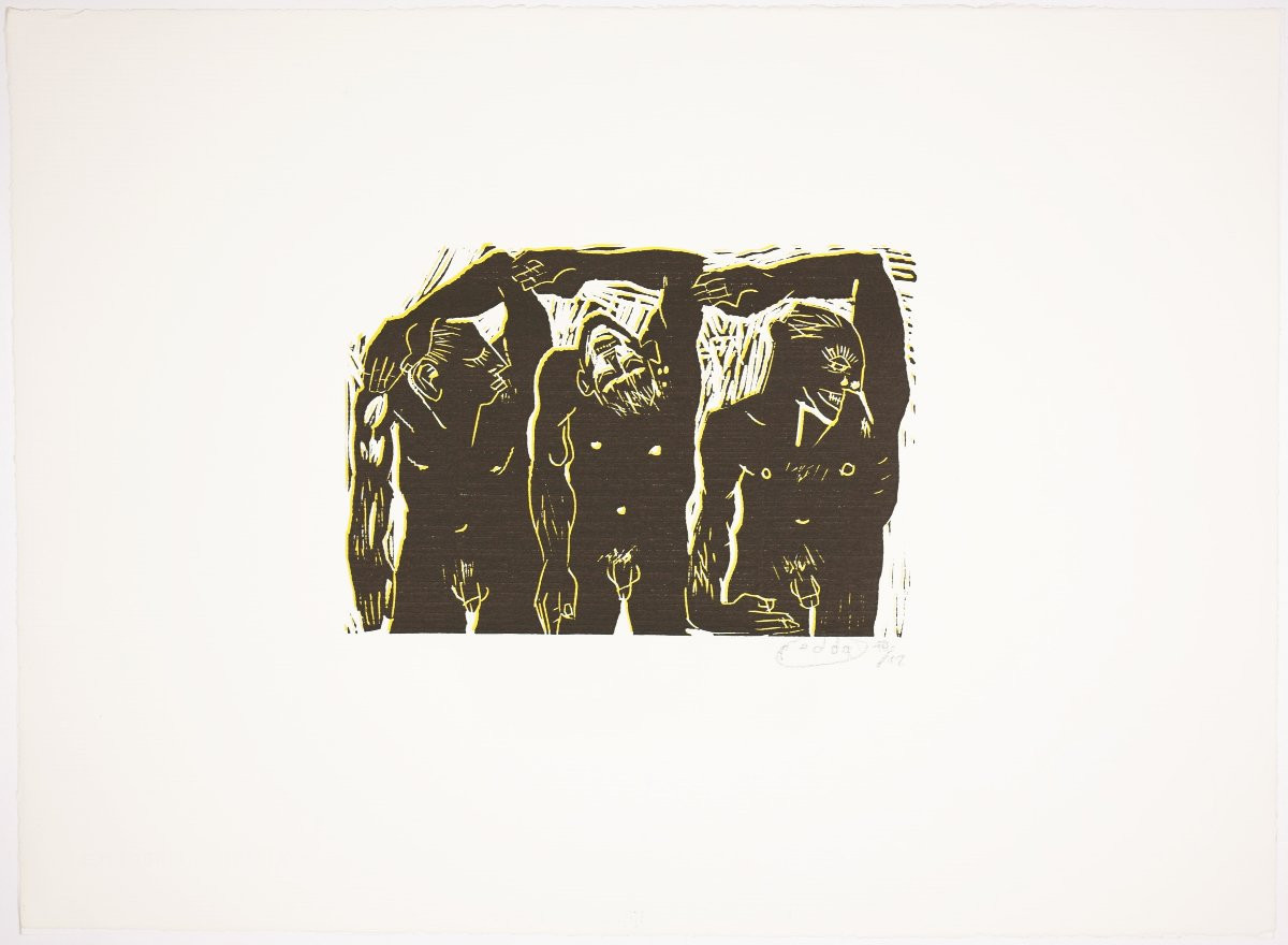 Peter Borowski, Hommes en sueur, héros lointains, 1985-photo-2