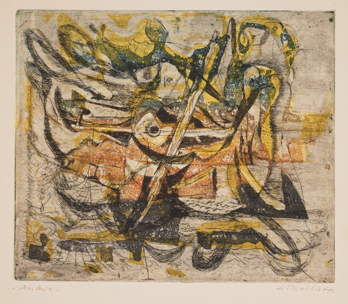 Léo Maillet (1902-1990), Aubade, vers 1960