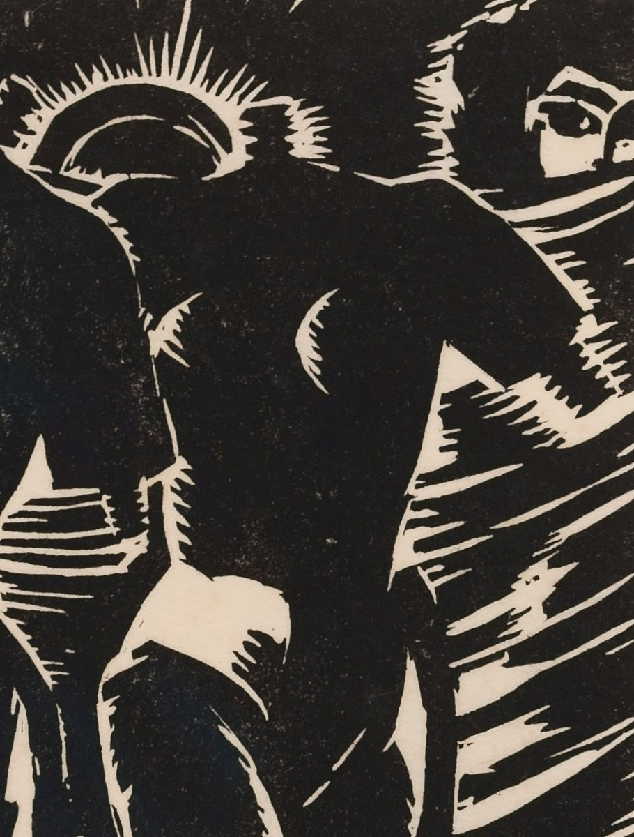 Frans Masereel (1889-1972), Corps et têtes, 1948-photo-2