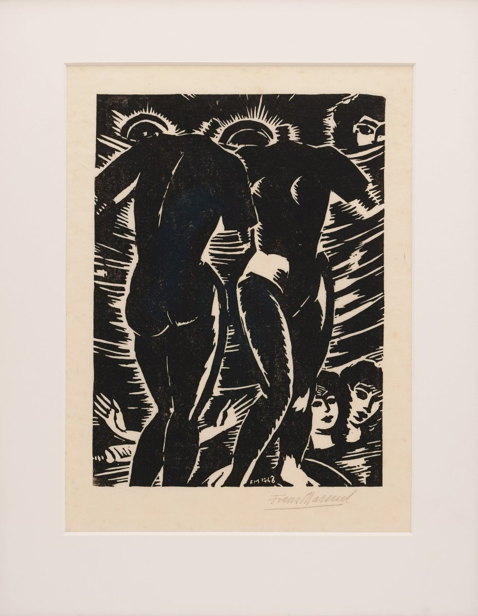 Frans Masereel (1889-1972), Corps et têtes, 1948-photo-4