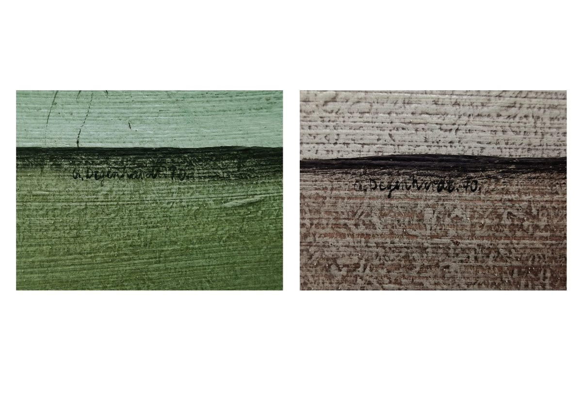 Gertrude Degenhardt (1940-2025), Deux scènes fantastiques, 1970-photo-3