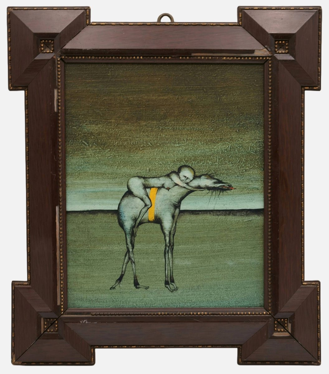 Gertrude Degenhardt (1940-2025), Deux scènes fantastiques, 1970-photo-3