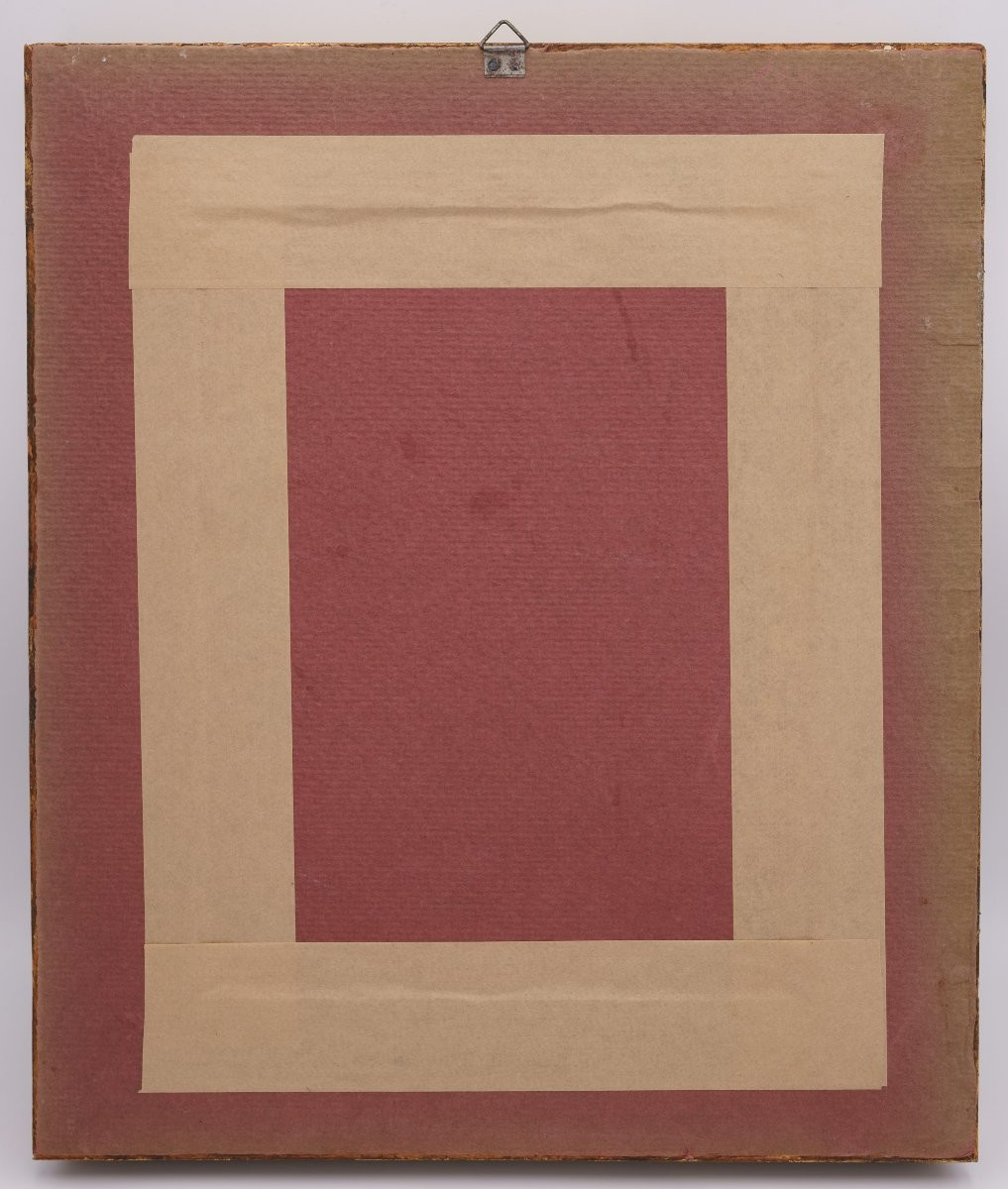 Hans Thoma (1839-1924), Stooped Old Man With Walking Stick And Cigarette, Circa 1910-photo-2