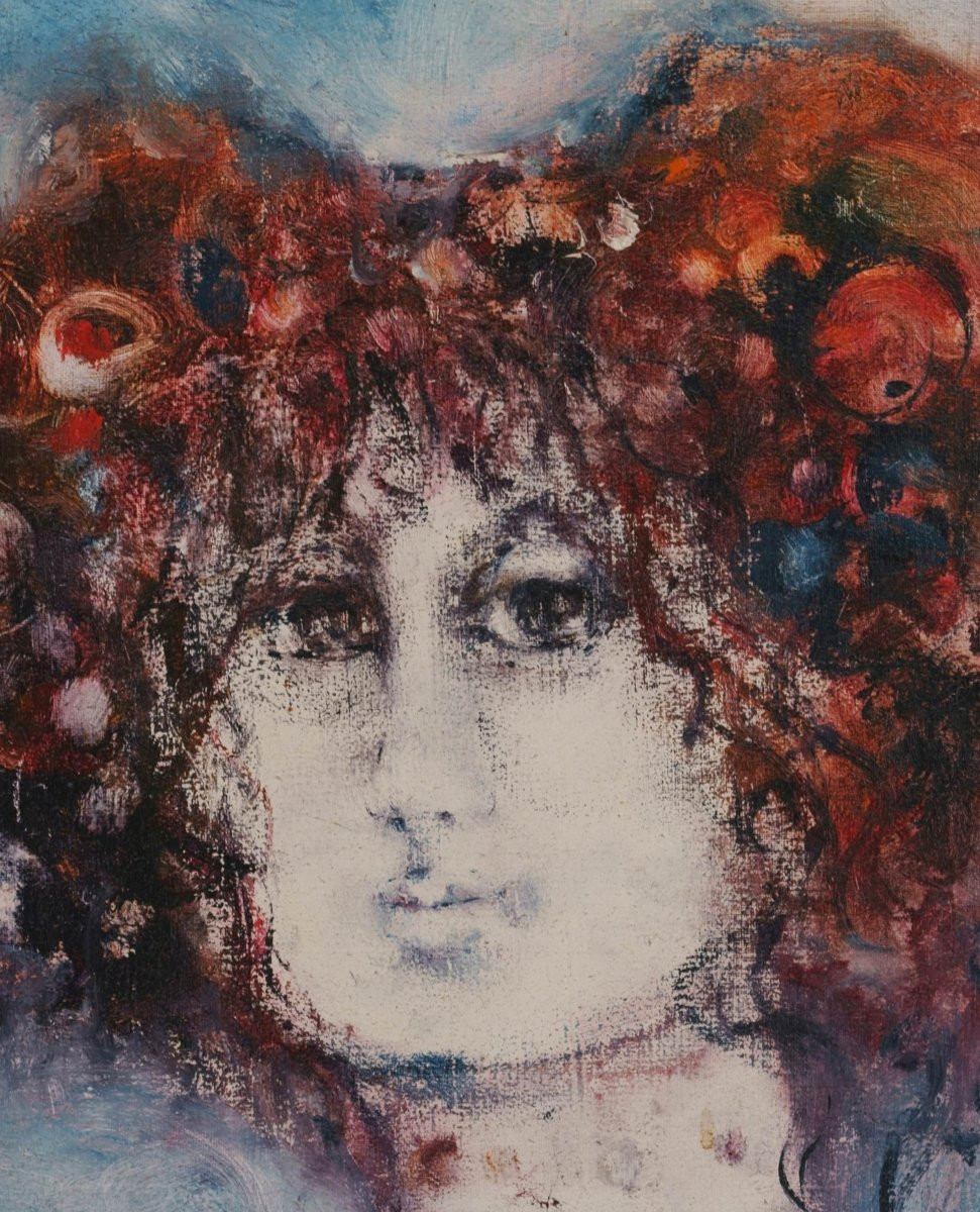 Ellinor Michel (1939-2007), Autoportrait, 1969-photo-2