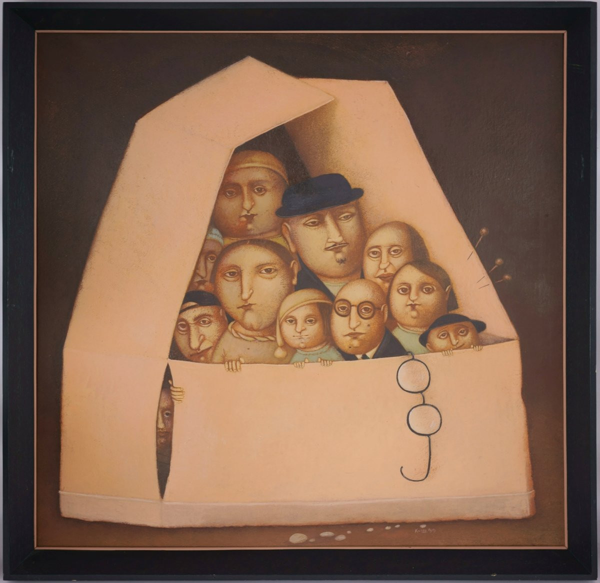 Alla Victorovna Kraschina-shadov (*1958), Small Box, 1999-photo-4