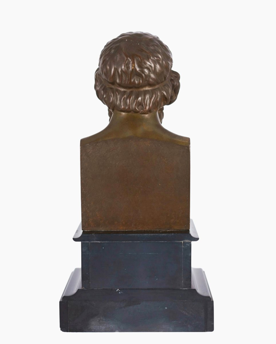 Anonyme, Buste portrait d'Homère, vers 1900-photo-1