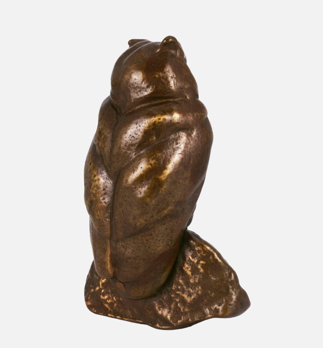 Anonymous, Watching Owl On Rock, Around 1960-photo-1