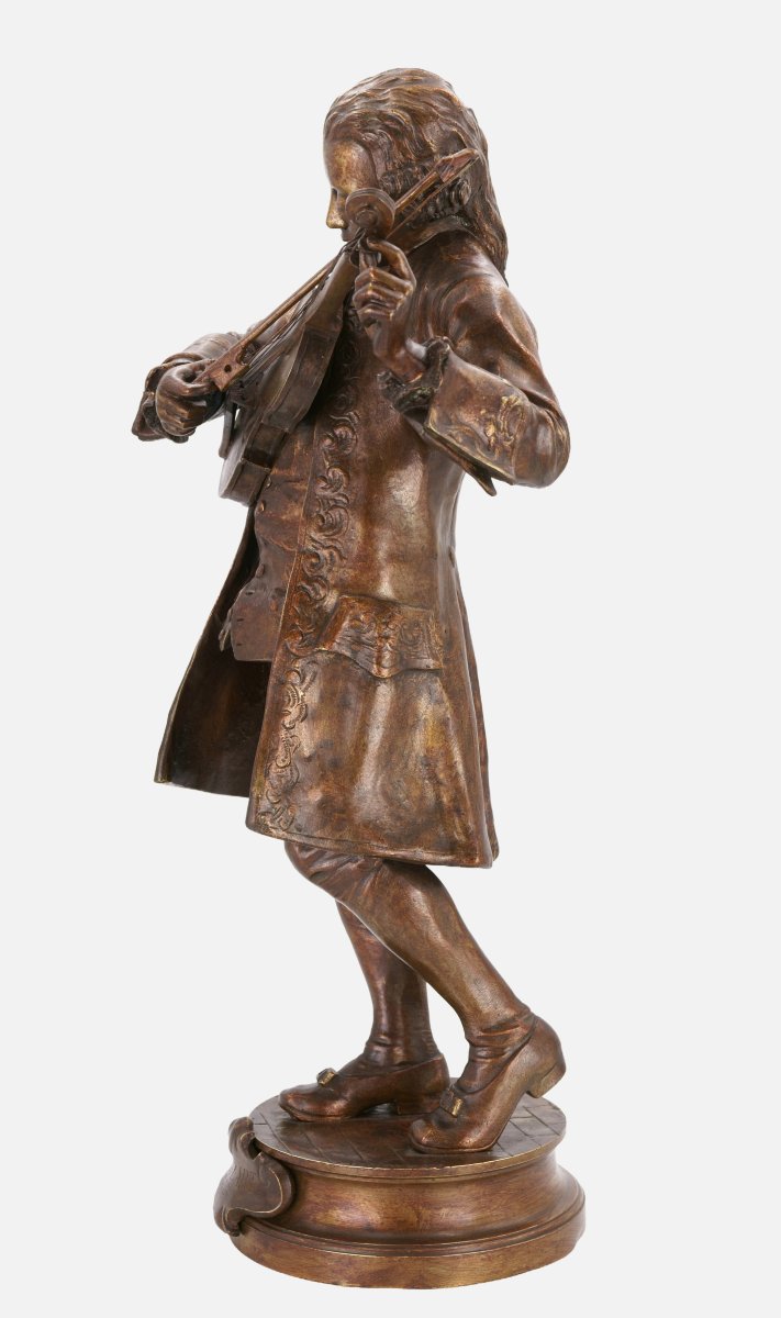 Adrien Etienne Gaudez (1845-1902), Mozart, vers 1880-photo-3