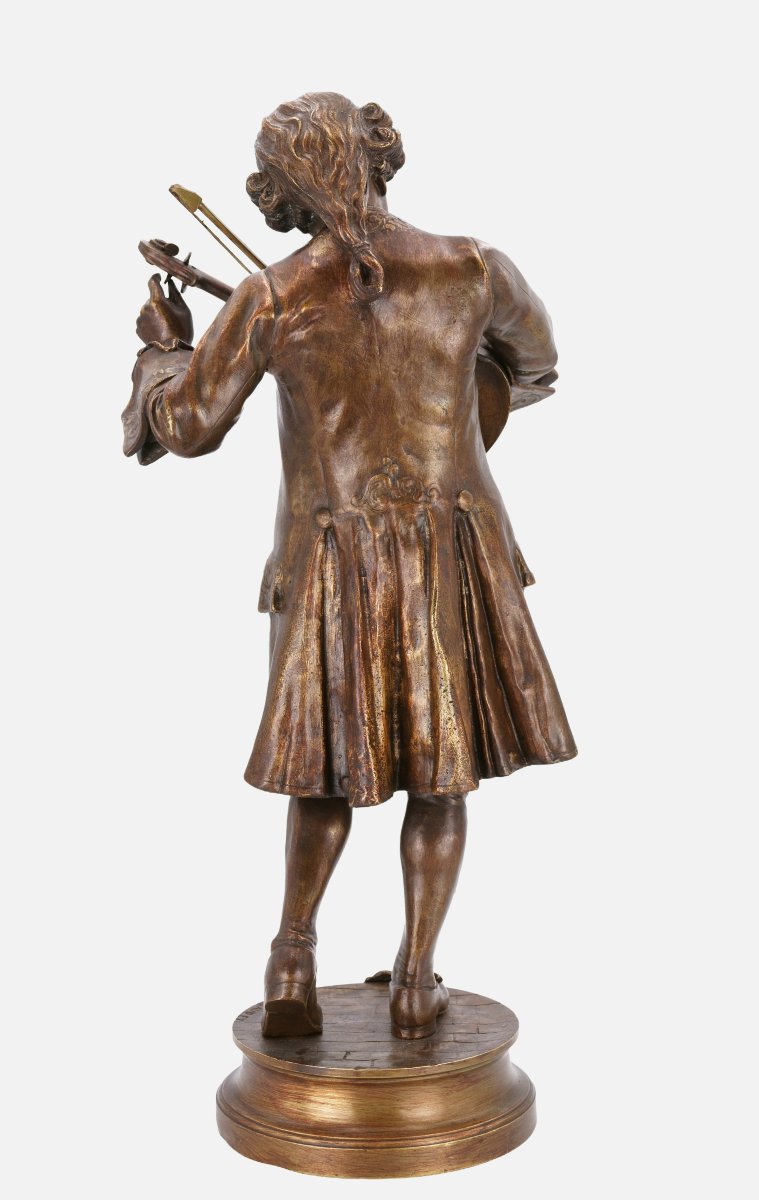 Adrien Etienne Gaudez (1845-1902), Mozart, vers 1880-photo-1