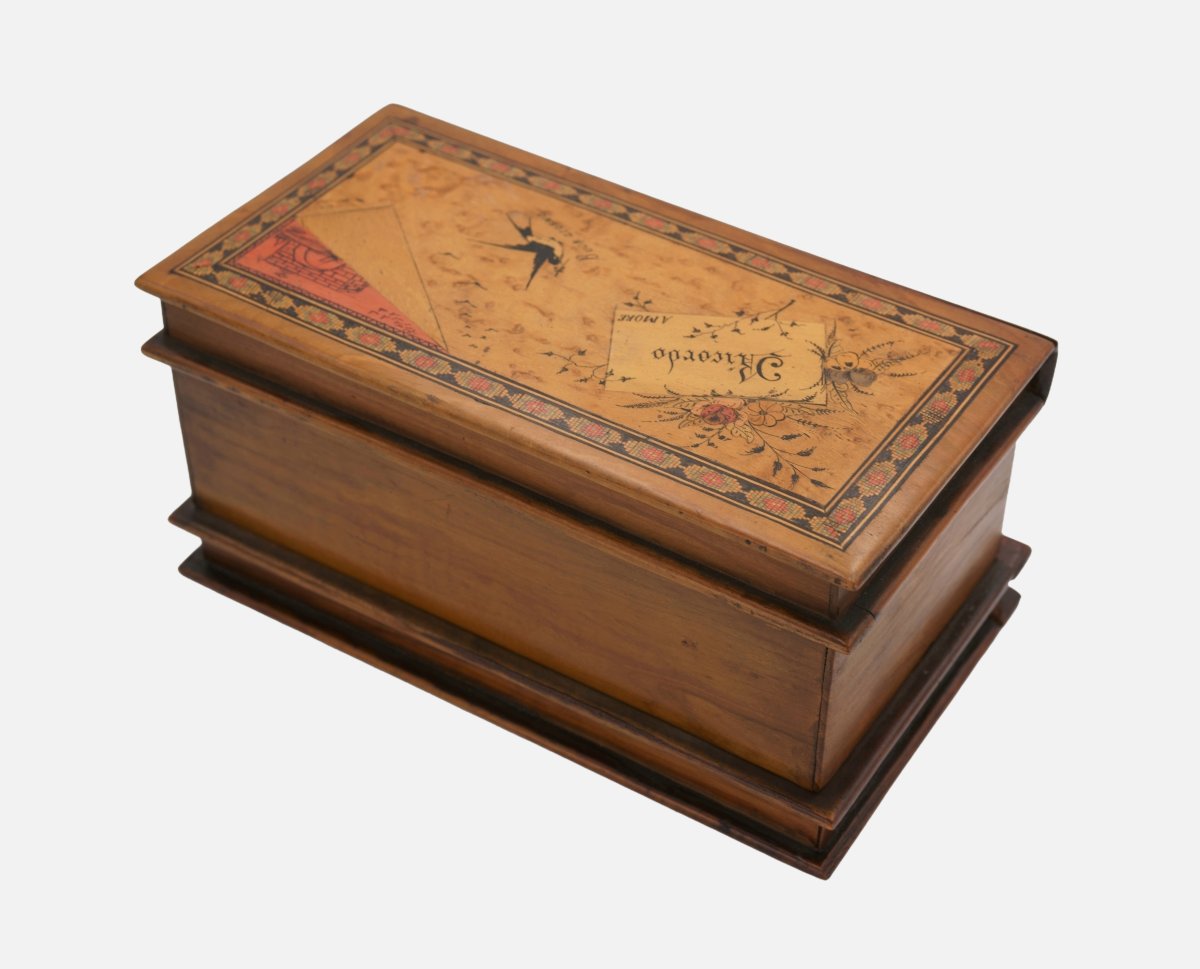 Book-shaped Casket,  Italy, Circa 1900-photo-3