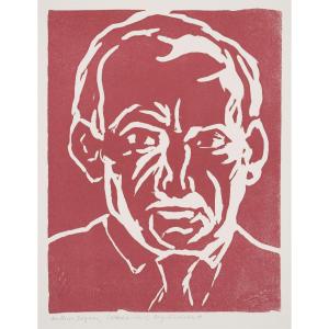 Arthur Degner (1888-1972), Autoportrait, vers 1950