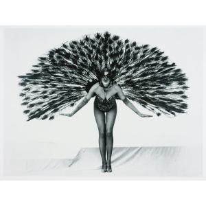 Stefan Moses (1928 - 2018), Femme paon Jeannette Beeker, 1983