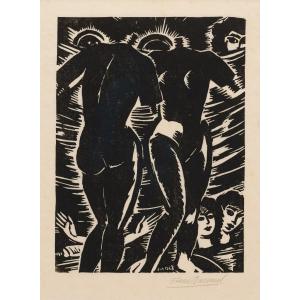 Frans Masereel (1889-1972), Corps et têtes, 1948