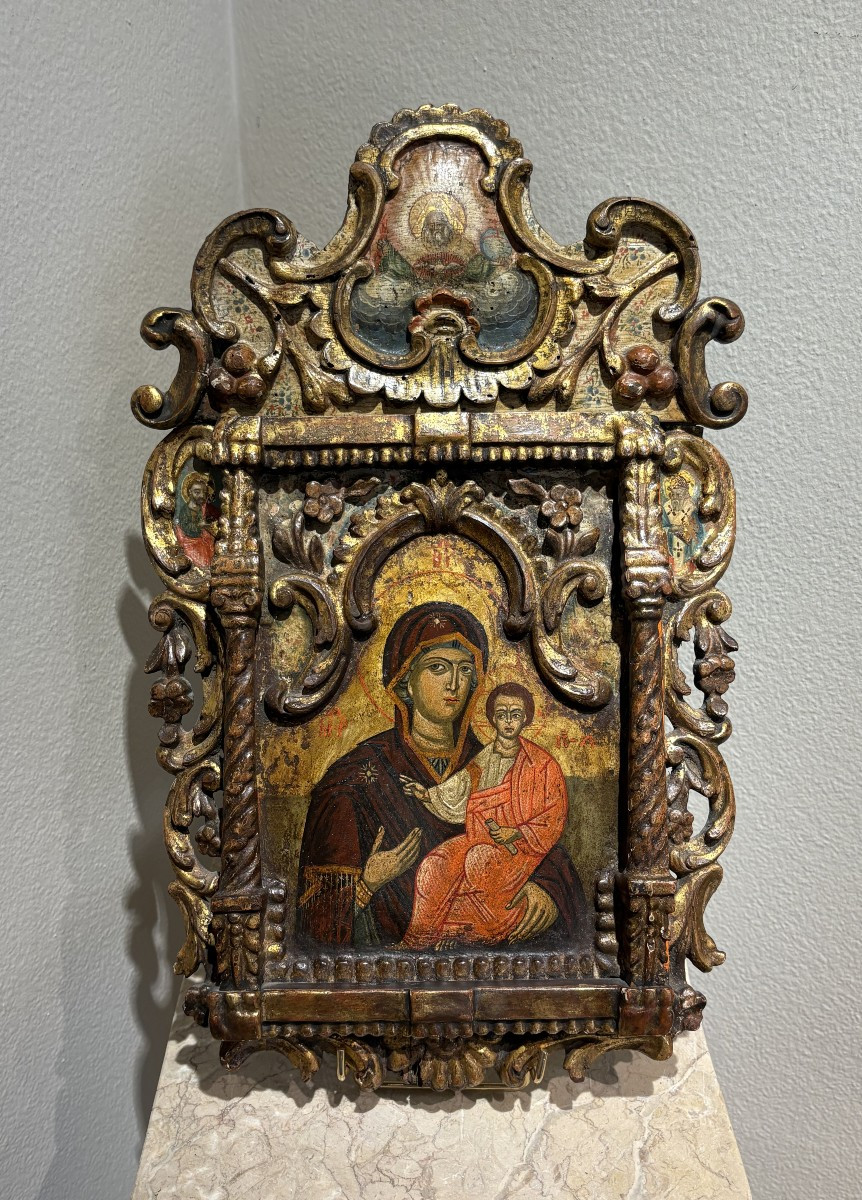 Icône de la Vierge Hodigitria - XVIIIe