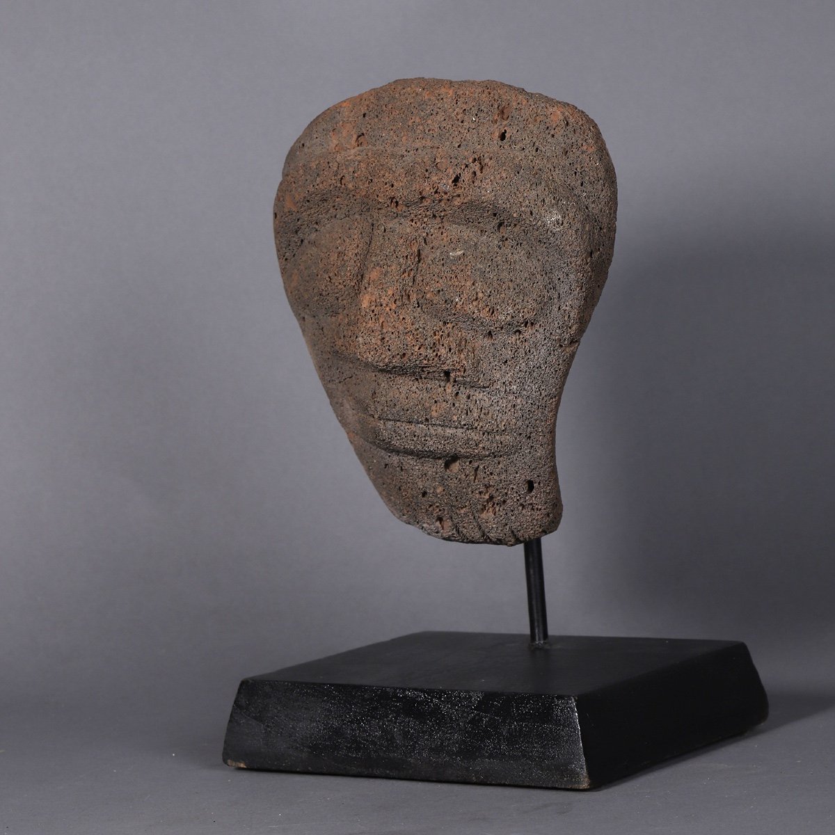 Volcanic Stone Idol Figure – South America-photo-3