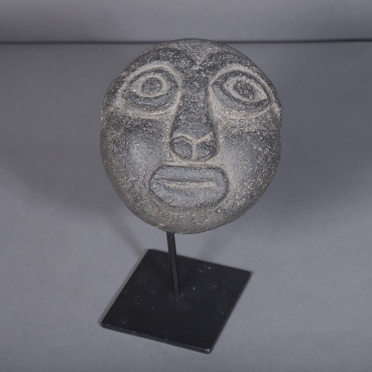élément Archéologique En Pierre Volcanique – Teotihuacan, Mexique-photo-3