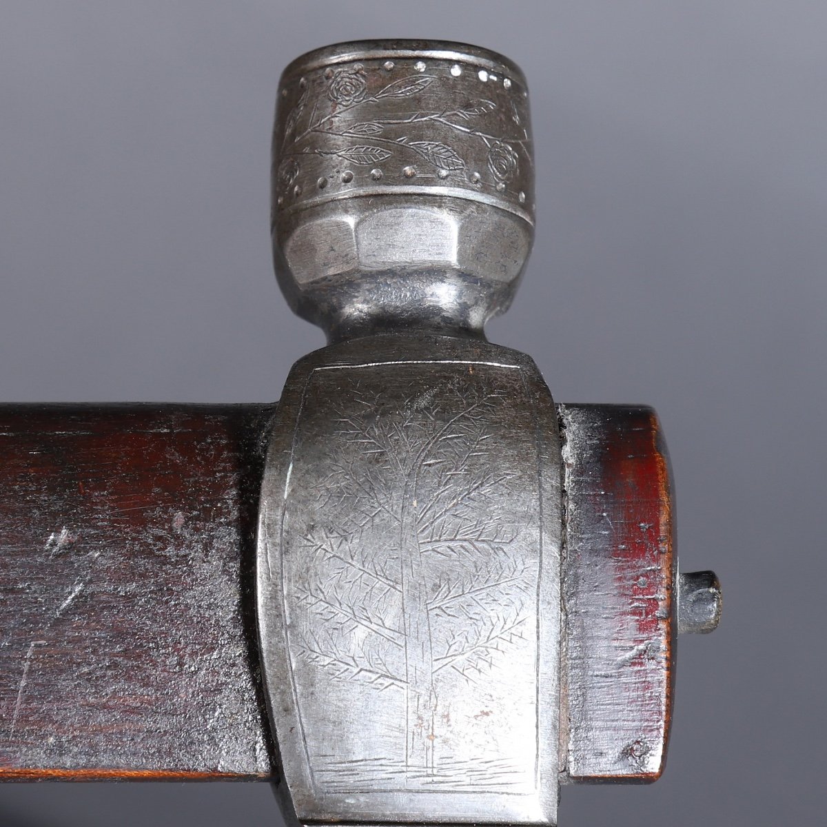 &ldquo;pipe Tomahawk&rdquo; Ou Tomahawk Calumet &ndash; Indien Des Plaines / Am&eacute;rique Du Nord-photo-4