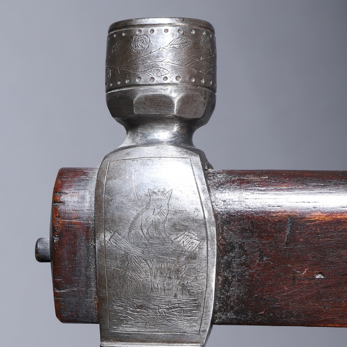 &ldquo;pipe Tomahawk&rdquo; Ou Tomahawk Calumet &ndash; Indien Des Plaines / Am&eacute;rique Du Nord-photo-1