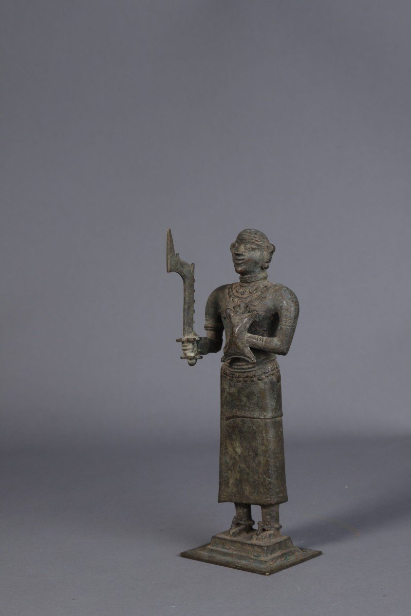 Figurine En Bronze – Inde-photo-2